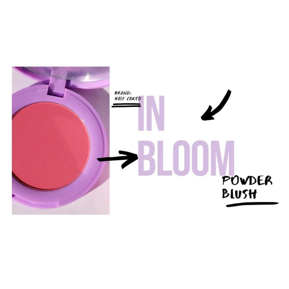 NEW Half‎ Caked Primer Blush Powder Makeup “Freshly Squeezed’ Pretty Color